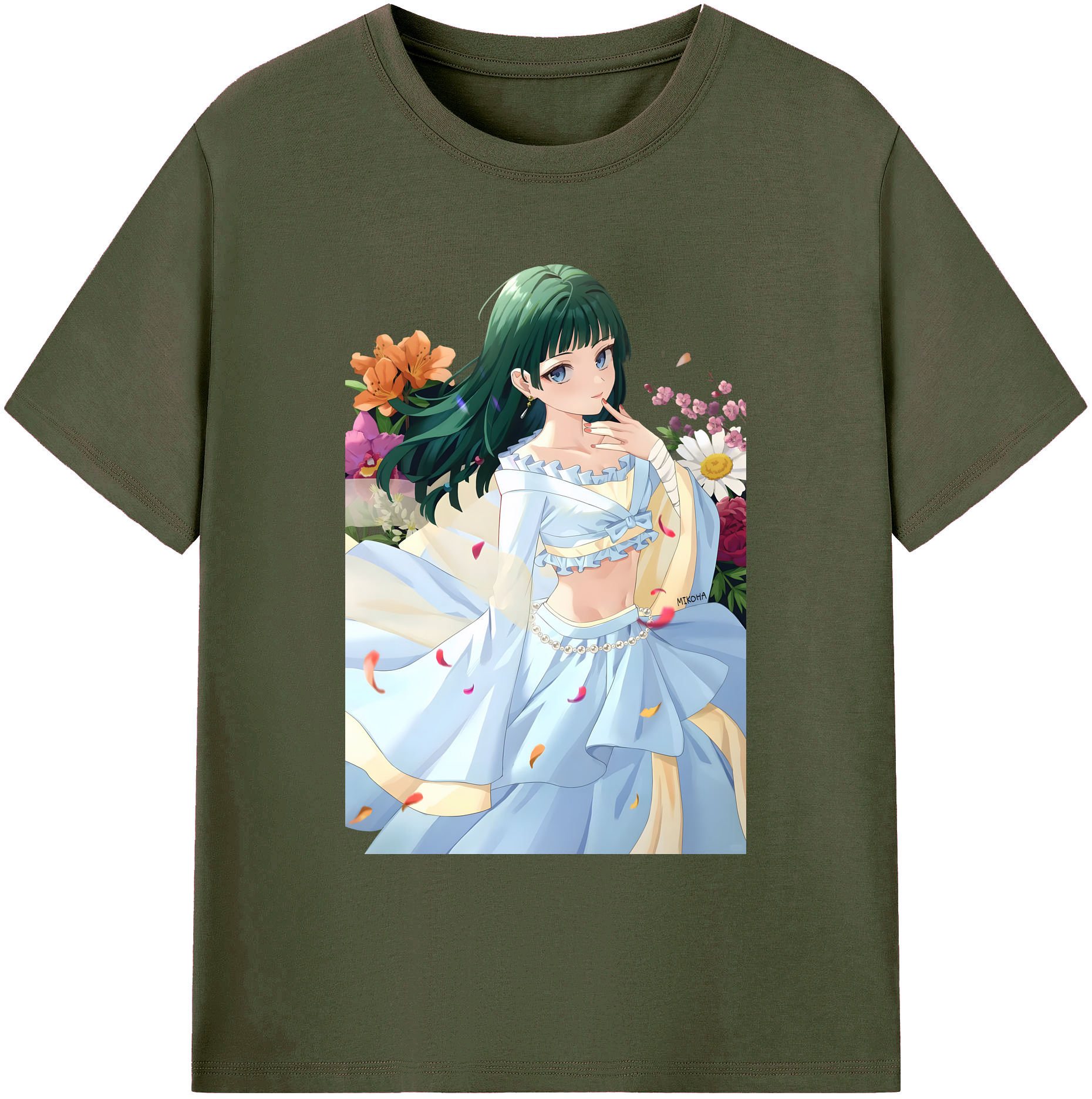 （画像用） 薬屋のひとりごと The Apothecary Diaries 綿100％ メンズ半袖Tシャツ｜肌触りやわらか＆通気性